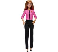 Barbie Careers Doll & Accessories Future Leader with Blonde Hair Wearing Outfit with 2 Golden Bracelets & B Pin Includes Sticker for Kids