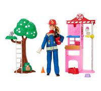 Barbie Firefighter Playset