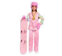 Barbie Careers Snowboarder Doll In Pink Jacket Mattel Genuine