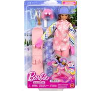 Barbie Careers Snowboarder Doll With Accessories - Pink