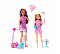 Barbie Celebration Fun Birthday Skipper and Stacie Doll 2-Pack