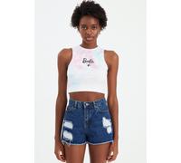 Barbie - Chasin´ Dreams White Crop - Top - multicolored - M - 95% Polyester, 5% Elastane,Jersey M