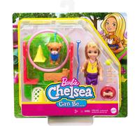 Barbie Chelsea Can Be Dog Trainer Playset Blonde Chelsea Doll [GTN62]