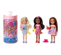 Barbie Chelsea Dolls and Accessories Colour Reveal Small Doll with 6 Surprises