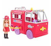Barbie Chelsea Fire Truck Playset - Doll, Vehicle & Accessories New Xmas Toy 3+