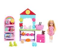 Barbie Chelsea First Toy Store Dress-Up Doll House Playset Age 3+