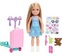 Barbie Chelsea, „Grenzenlose Abenteuer“-Reihe, Blonde Puppe, fahrbarer Roller mi