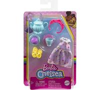 Barbie Chelsea Pack Accessories HHM59 Sleeveless Dress + Shoes and Accessories for Tea