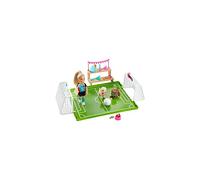 Barbie Chelsea Football Playset, with Chelsea doll and 2 puppy friends