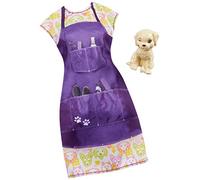 Barbie Clothes -- Career Outfit Doll, Pet Groomer with Puppy