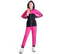 Barbie Clothes for Girls Lounge Wear Pink Hoodie Leggings Set Kids Tracksuit Hoodie Tracksuit Bottoms Official Merchandise Age 3-14 Gifts for Teenage Girls (Hot Pink/Black, 5-6 Years)