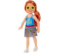 Barbie Club Chelsea Doll Redhead with Just be You top