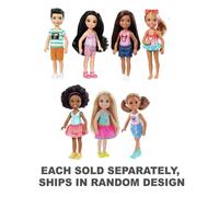 Barbie Chelsea Doll Collection, Small Dolls wearing Removable Fashions and Shoes (Styles May Vary)