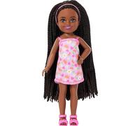 Barbie Club Chelsea Kleine Pop Ari van 15 cm met gevlochten haar en een verwijde