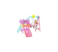 Barbie Club Chelsea Swingset Playset for Barbie Dolls - Creative Barbie Playground