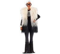 Barbie Collector FWJ27 Collector Styled by Iris Apfel Doll, with Multi-Hued Vest and Accessories, Multicoloured
