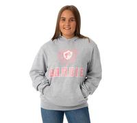 Barbie Collegiate Logo Women's Grey Marl Hoodie | Authentic Merchandise | Comfortable & Stylish Sweatshirt Fans