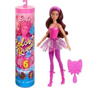 Barbie Color Reveal Doll & Accessories, Ballerina Series, 6 Unboxing Surprises Include Color Change, Inspired by Balletcore (Styles May Vary, HRK17