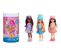 Color Reveal Dolls, Chelsea Small Doll with 6 Unboxing Surprises Including Color Change, Sporty Series, HKT85