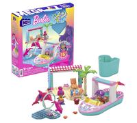 Barbie Color Reveal Dolphin Exploration toy Building Set with 10+ surprises, 2 micro-dolls and 2 dolphins, toy gift set for girls and boys, ages 5 and