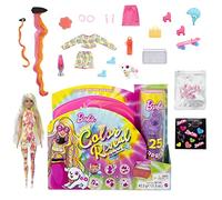 Barbie Tie Dye Peel Pink Colour Reveal Doll Playset