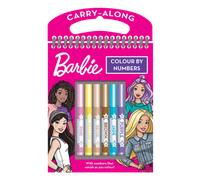 Barbie Colour by Numbers Activity Set