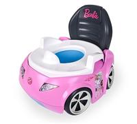 Barbie Convertible Car Potty Training Toilet, Includes Removable Toddler Toilet Seat and Baby Potty Potty from 12 Months, Pink