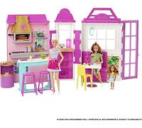 Barbie Cook ‘n Grill Restaurant Fun Playset with Doll Figure and Accessories