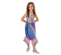 Barbie Costume Girls Official Barbie Movie Fancy Dress Outfit Kids Mermaid Princ