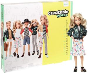 Barbie CREATABLE WORLD Deluxe Character Customisable Doll Kit Accessories GGT67