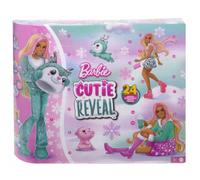 Barbie Cutie Reveal Advent Calendar Doll & 24 Surprises Holiday Christmas HJX76