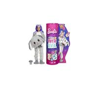 Barbie Cutie Reveal Doll with Puppy Plush Costume & 10 Surprises Including Mini Pet & Color Change, Gift for Kids 3 Years & Older