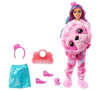 Barbie Cutie Reveal Fantasy Series Doll with Sloth Plush Costume & 10 Surprises Including Mini Pet & Color Change, Gift for Kids 3 Years & Older