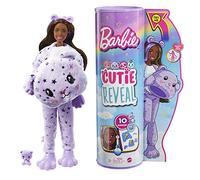 Barbie Cutie Reveal Fantasy Series Doll with Teddy Bear Plush Costume & 10 Surprises Including Mini Pet & Color Change, Gift for Kids 3 Years & Older