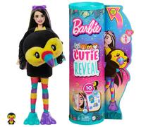 Barbie Cutie Reveal Toucan Jungle Series Plush Doll
