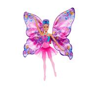 Barbie Dance and Flutter Doll: 2-in-1 Dancer to Butterfly Transformation with Giant Wings