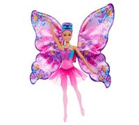 Barbie Dance and Flutter Doll with 2-in-1 Transformation from Dancer to Butte...