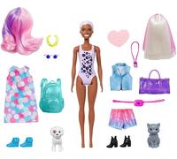 Barbie Day-to-Night Color Reveal Doll with 25 Surprises & Day-to-Night Transformation - Carnival to Concert Reveal