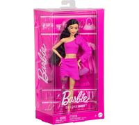 Barbie Deluxe Style Doll #2 in Barbiecore Outfit With Glittery Prosthetic Leg