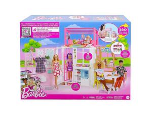 Barbie Doll 2 Storey Doll House Playset