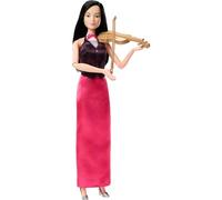 Barbie Doll & Accessories, Career Violinist Musician Doll with Violin and Bow, HKT68