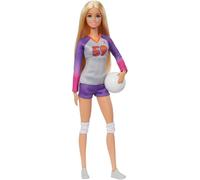 Barbie Doll & Accessories, Made to Move Career Volleyball Player Doll with Unifo