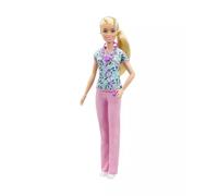 Barbie Doll & Accessories Makeup Artist Fashion Doll (Blonde Nurse)