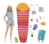 Barbie Dreamhouse Adventures It Takes Two “Malibu” Camping Doll and Accessories
