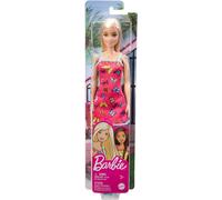 Barbie Doll Blonde Hair with Butterfly Print Dress - 11.5" Tall