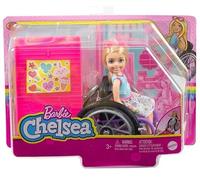 Barbie Doll Chelsea Wheelchair Blonde with Accessories
