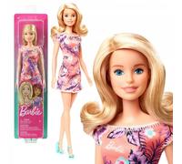 Barbie Doll Floral Dress Orange Mattel GHT24