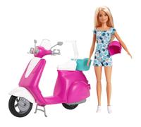 Barbie Doll & Scooter Playset GBK85 NEW