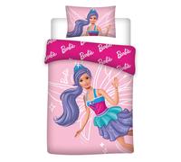 Barbie Doll Toddler Size Duvet Cover Set 100 x 135 cm COTTON Fairy