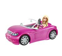 Barbie Doll Vehicle Playset Car Convertible Pink Girls Kids Fashion Toy Mattel